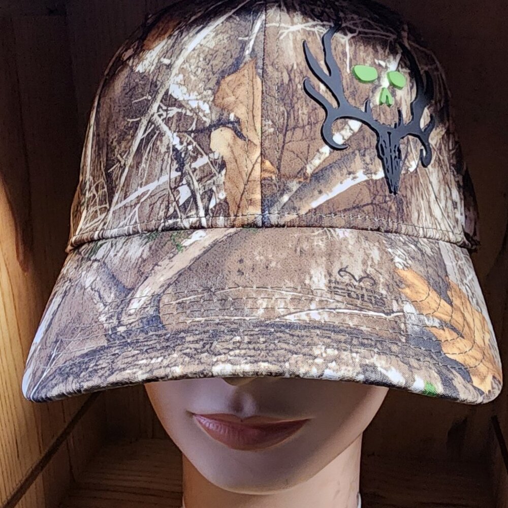 Realtree Bone Collector Fitted Hat Size Small/Medium Camouflage